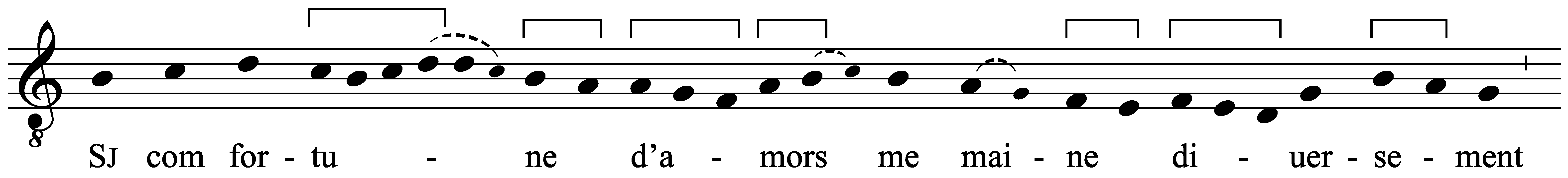 Work musical notation